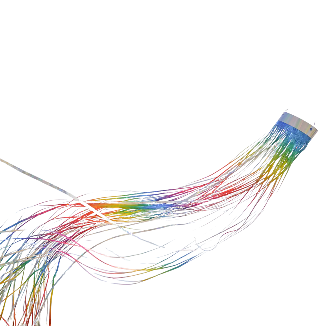 51" Rainbow Mylar Windsock