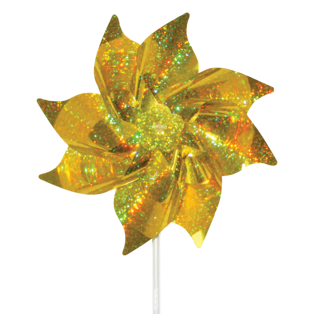 Gold Mylar Pinwheels