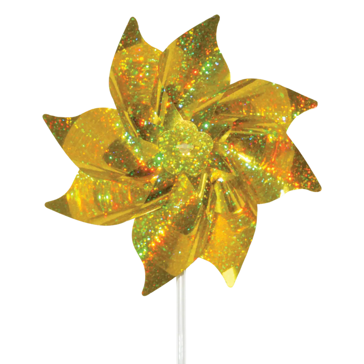 Gold Mylar Pinwheels