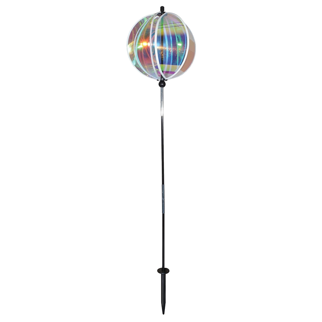 Iridescent 11" Gazing Ball Spinner