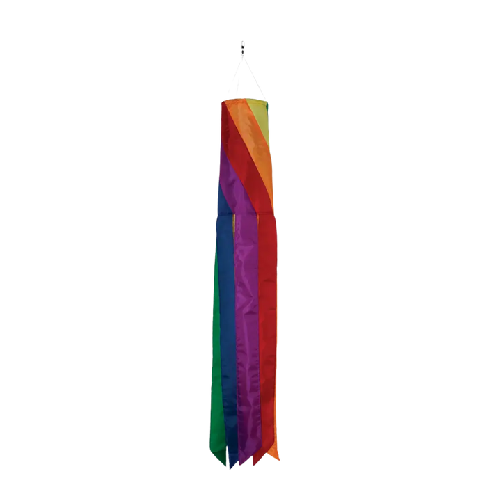 Rainbow Diagonal 33" Windsock