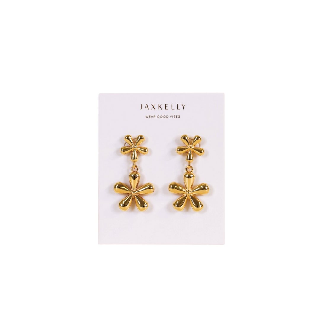 Double Daisy Earring