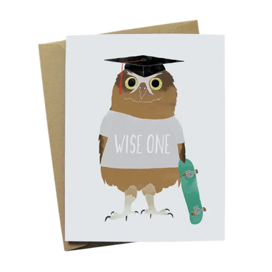 Owl Graduation Card