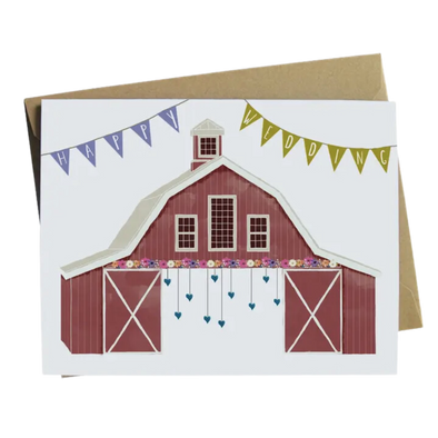 Wedding Barn Card