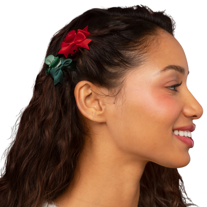 Mini Claw Clip 6pc Set - Holiday