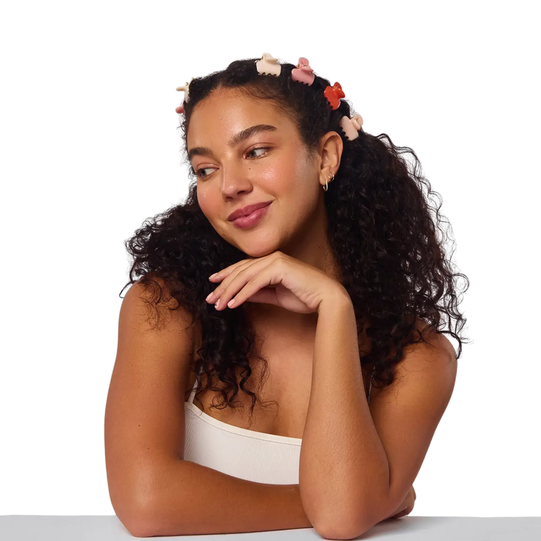 Recycled Mini Cloud Clips 8pc Set - Assorted Cherry Blossom
