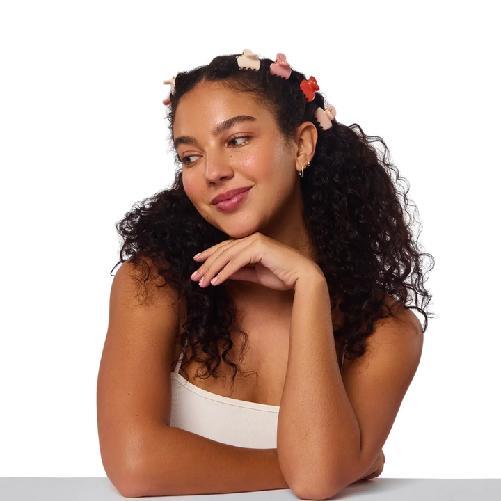 Recycled Mini Cloud Clips 8pc Set - Assorted Cherry Blossom