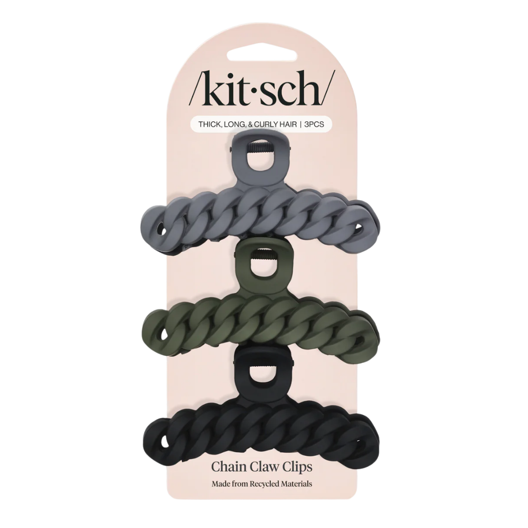 Chain Claw Clips 3pc Set
