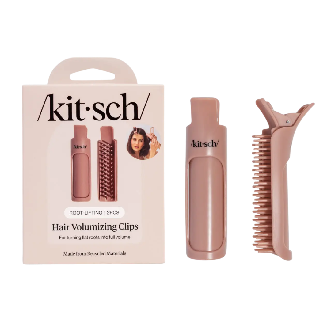 Hair Volumizing Clips in Terracotta