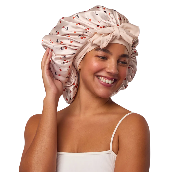 Adjustable Oversized Satin Bonnet