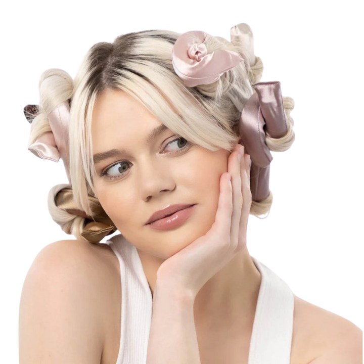 Satin Wrapped Flexi Rods 6pc Set - Rosewood