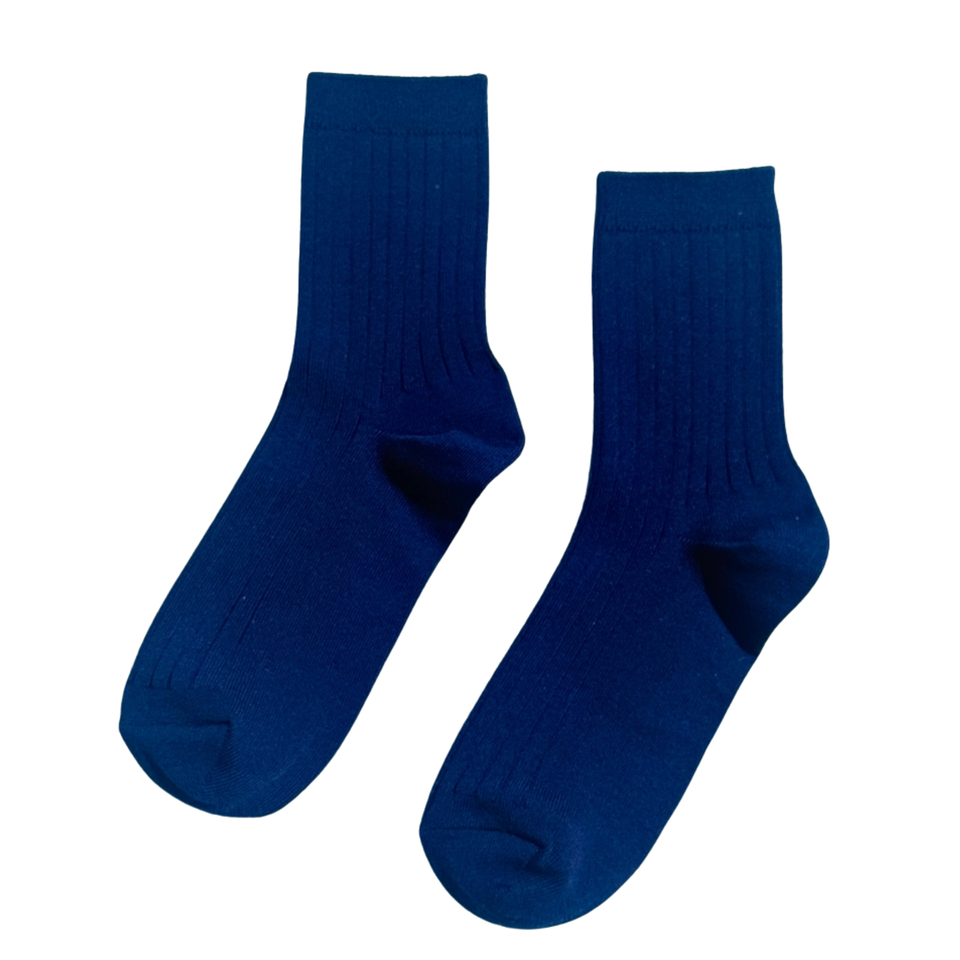 Her Socks - Mercerized Combed Cotton Rib