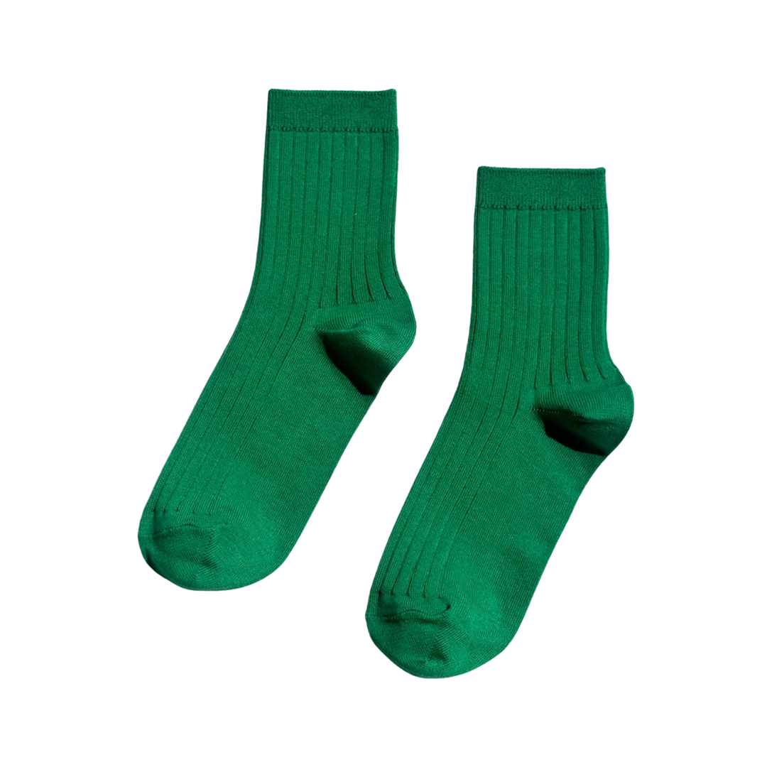 Her Socks - Mercerized Combed Cotton Rib