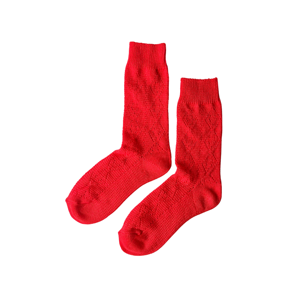Modal Eyelet Socks
