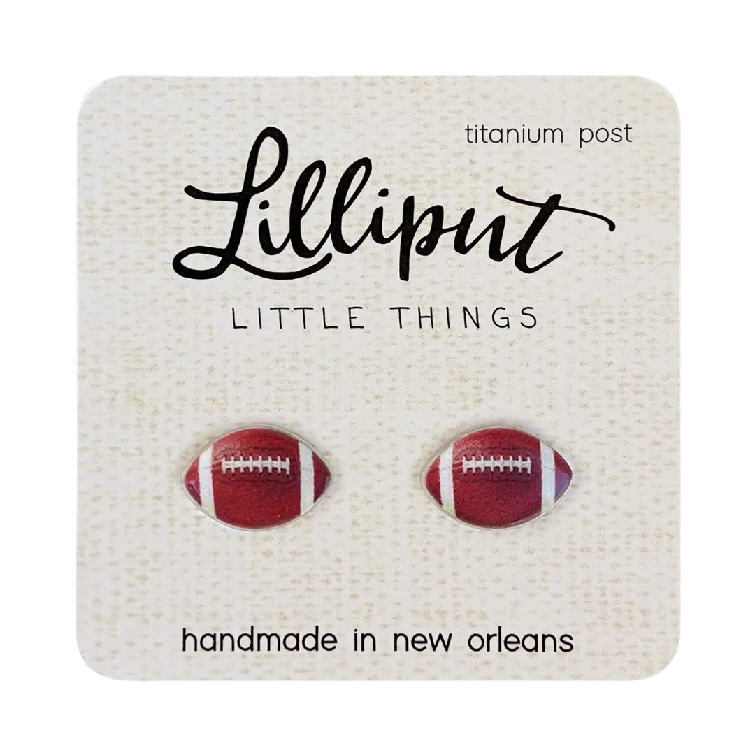 Football Earrings