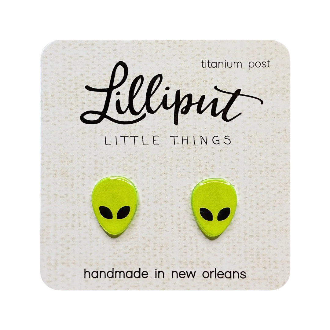 Alien Earrings