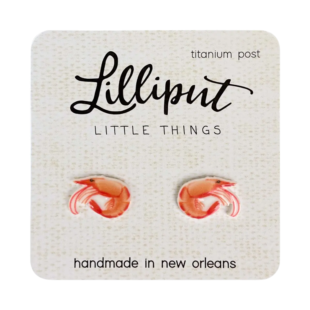 Shrimp Earrings