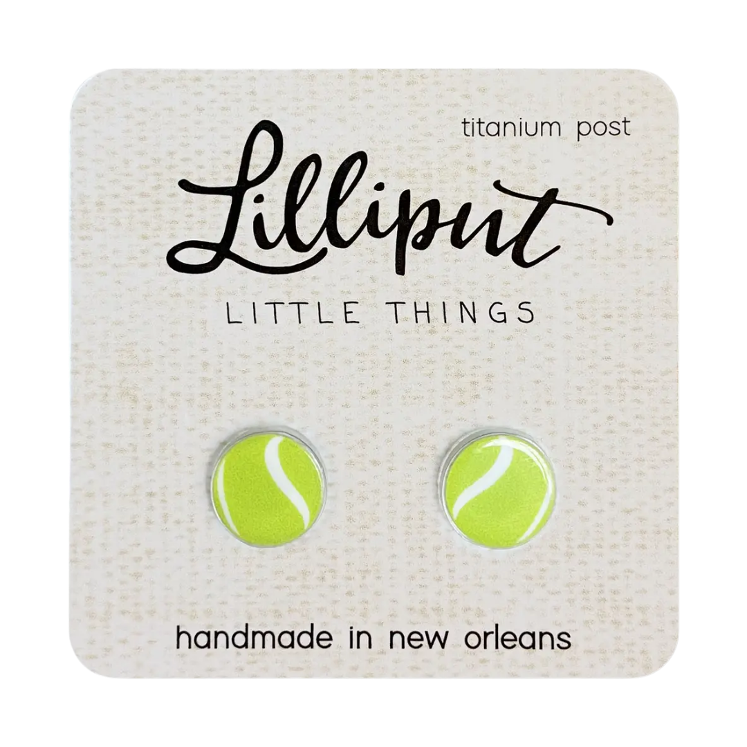 Tennis Ball Earrings