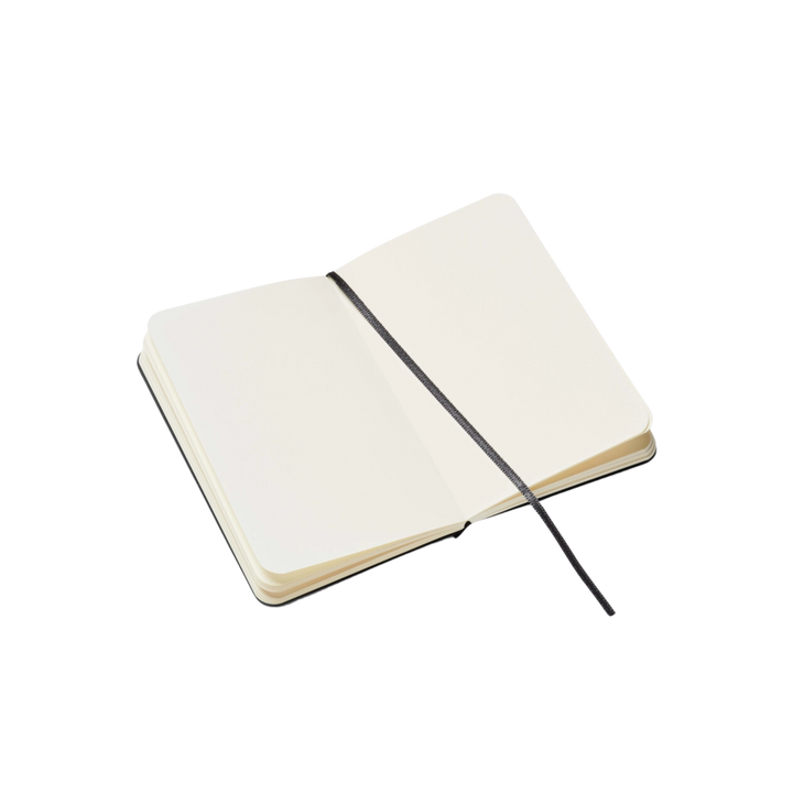 Fabriano Ispira Soft-Cover Notebook, Pocket, Blank, Black