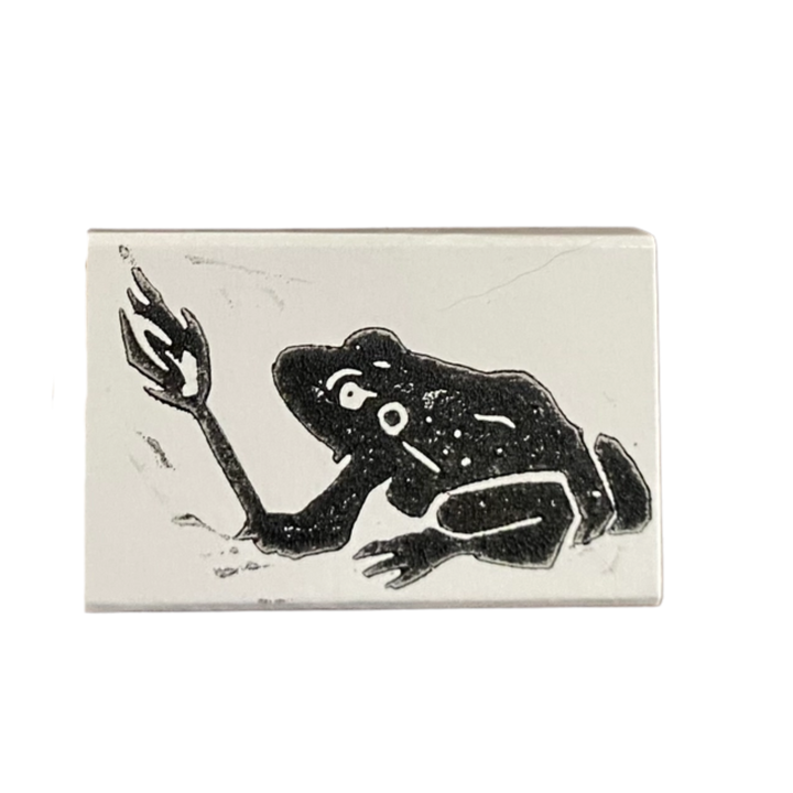 Hand-Printed Matchbox