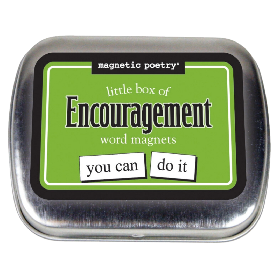 Little Box of Words Magnetic Poetry Kit