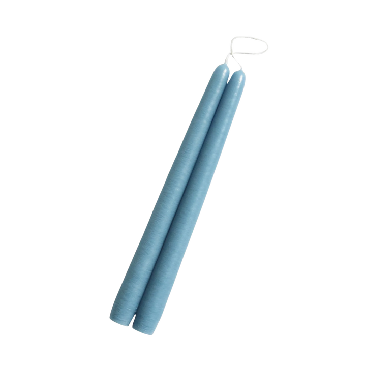 10" Hand Dipped Unscented Taper Candles