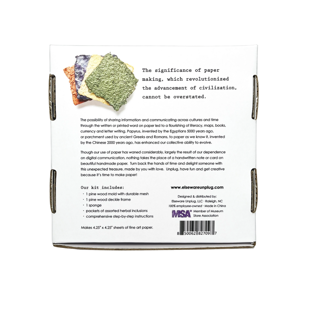 Paper Making Kit - DIY Recycled Handmade Paper Craft