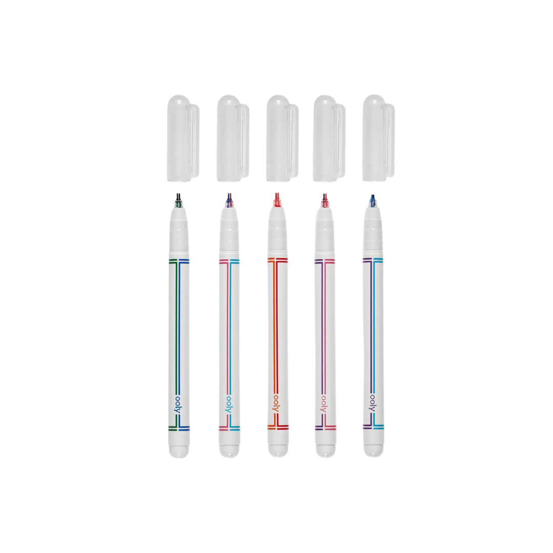 Seeing Double: Fine Felt Double Tip Markers