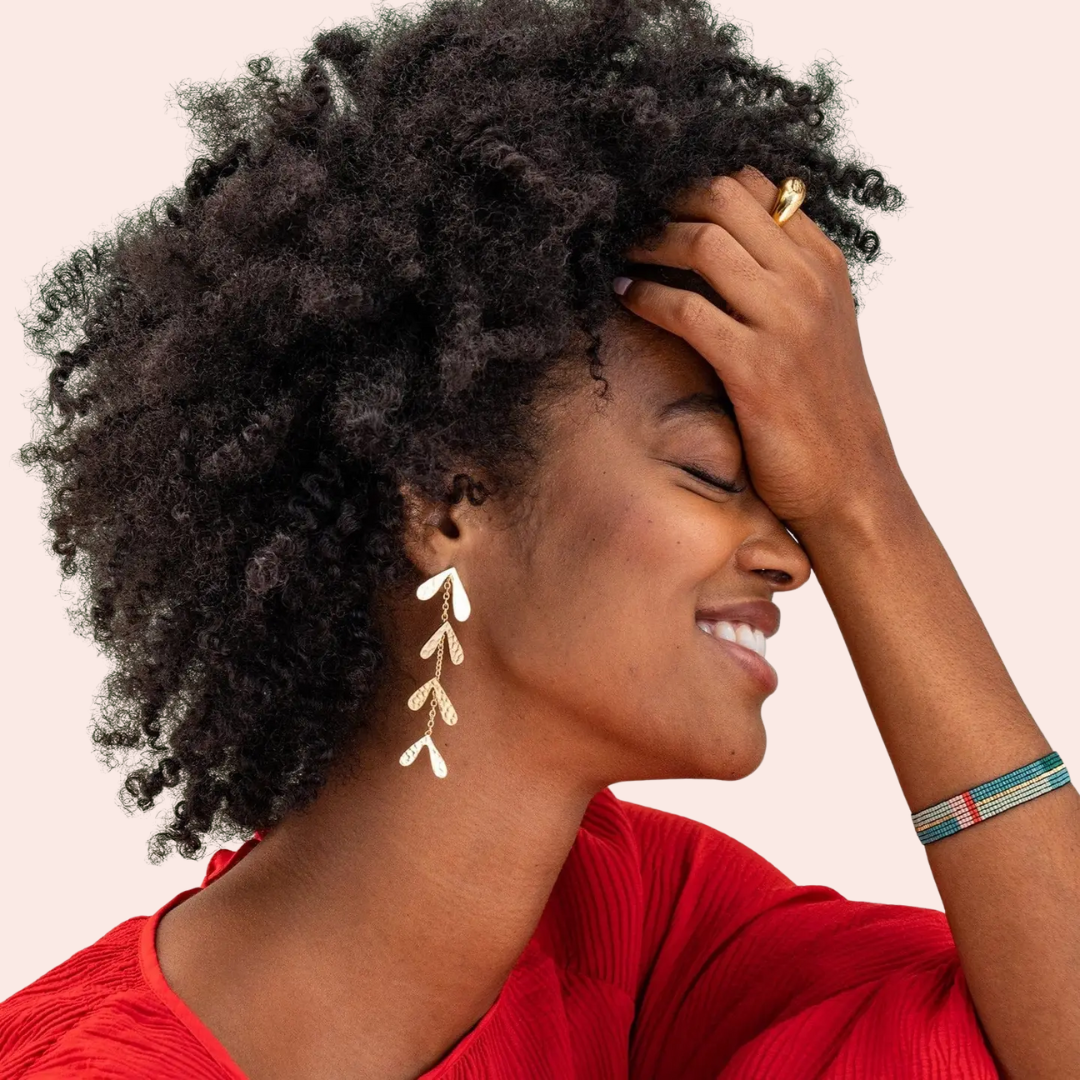 Autumn Falling Leaves Dangle Earrings