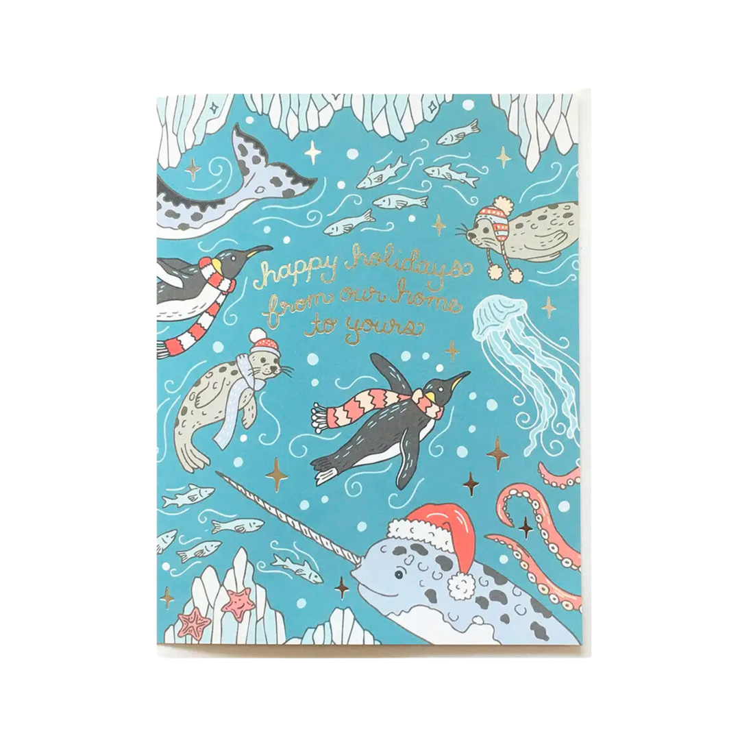 Ocean Holiday Card