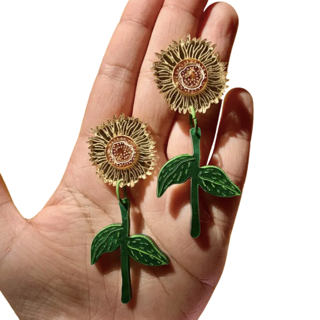 Sunflower Earrings