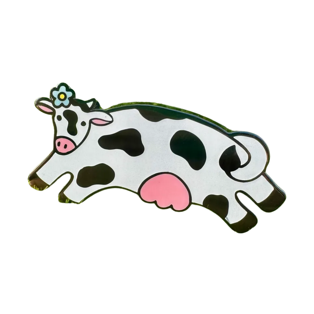 Honey Moo Moo Enamel Pin
