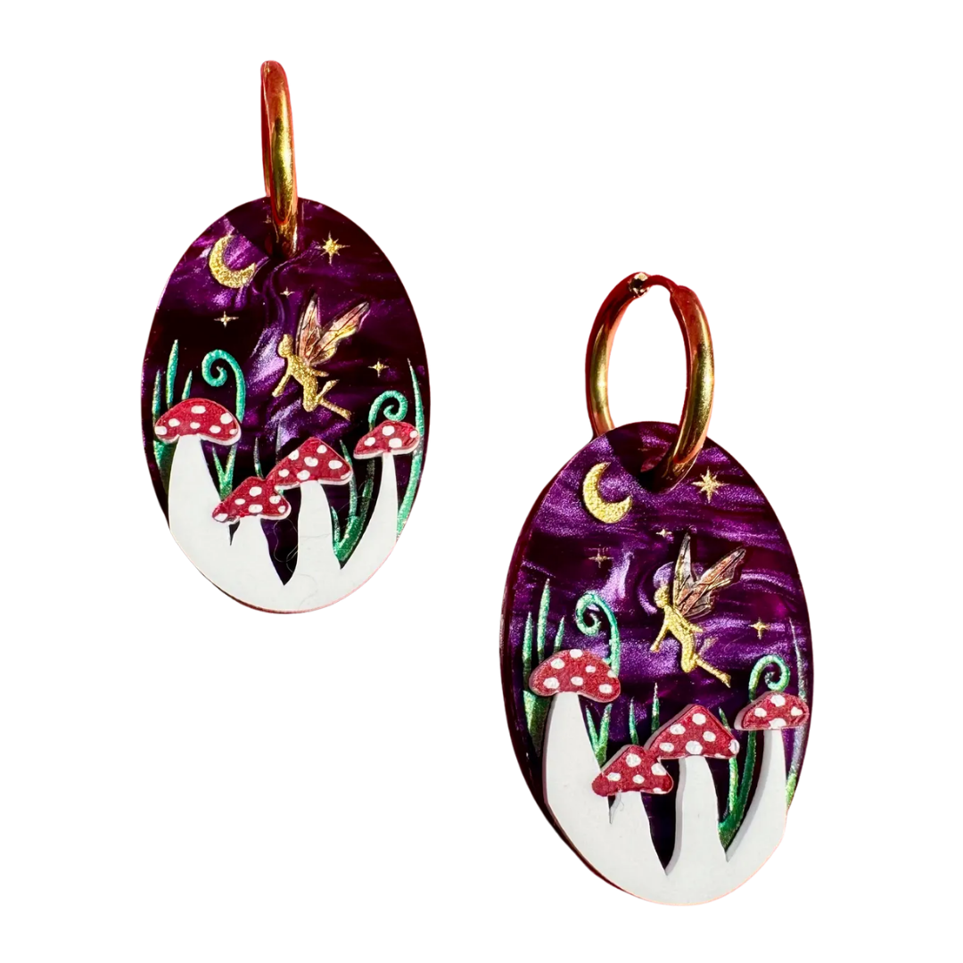 She Was A Fairy Earrings