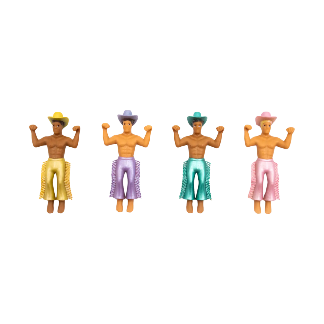 Disco Cowboy Drink Markers - 4 Pack