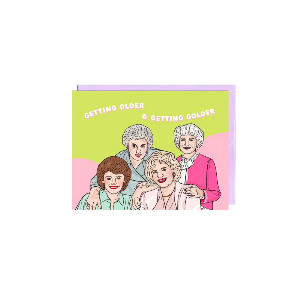 Older & Golder |Birthday Card