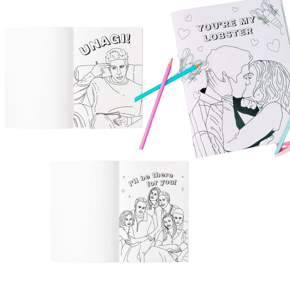 Friends Coloring Book (Re-Design)