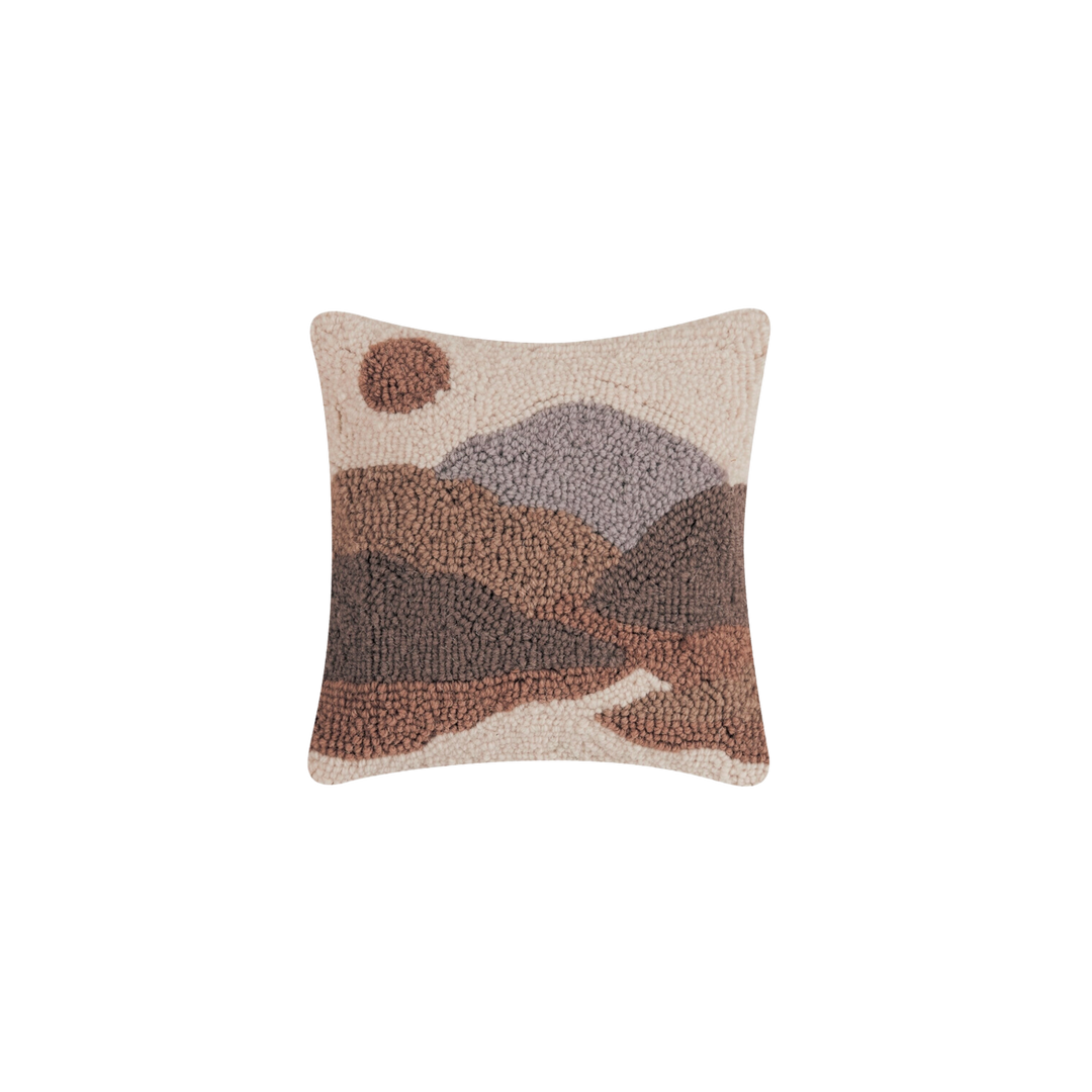Mountains and River Hook Pillow