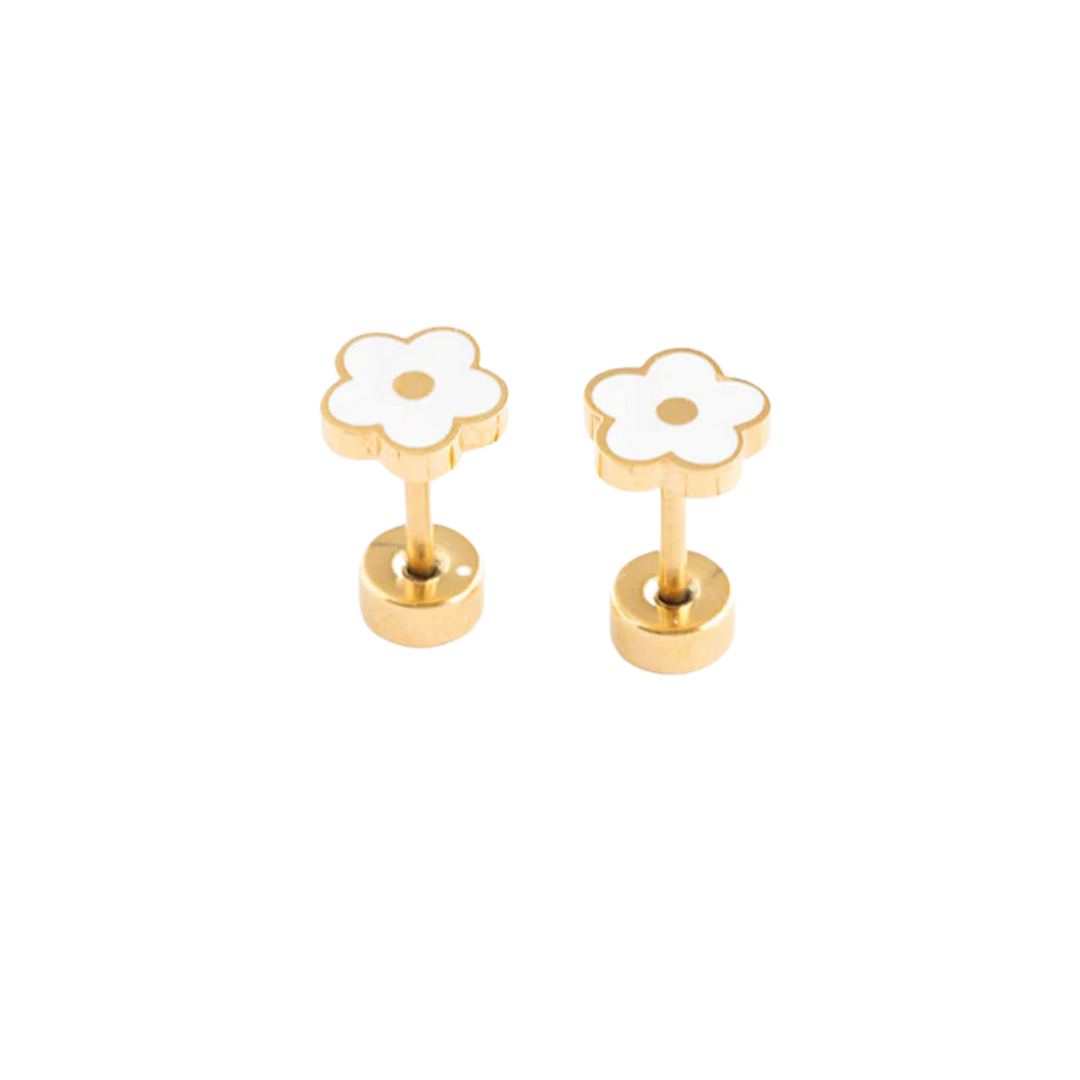 Petite Flower Stud Earring