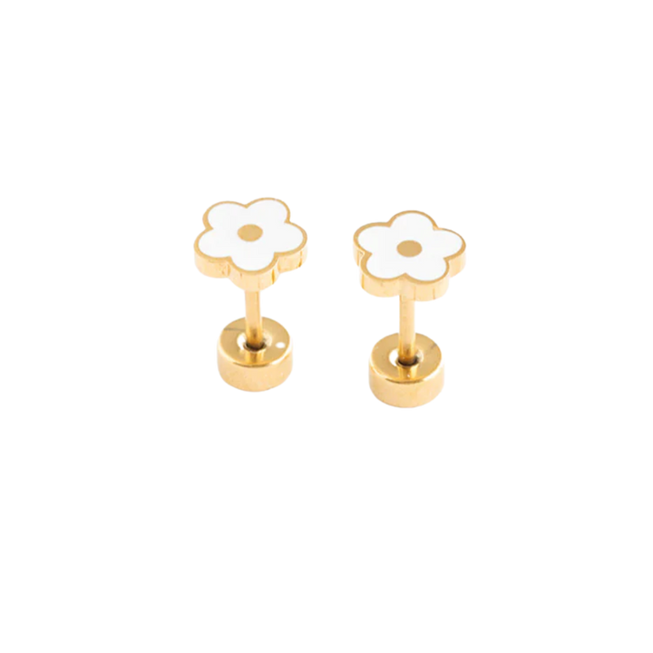 Petite Flower Stud Earring