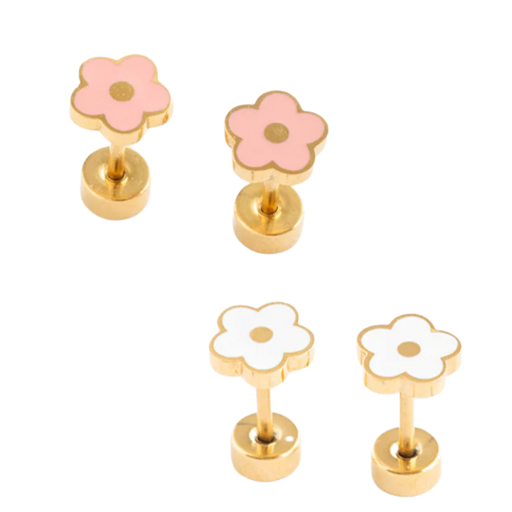 Petite Flower Stud Earring