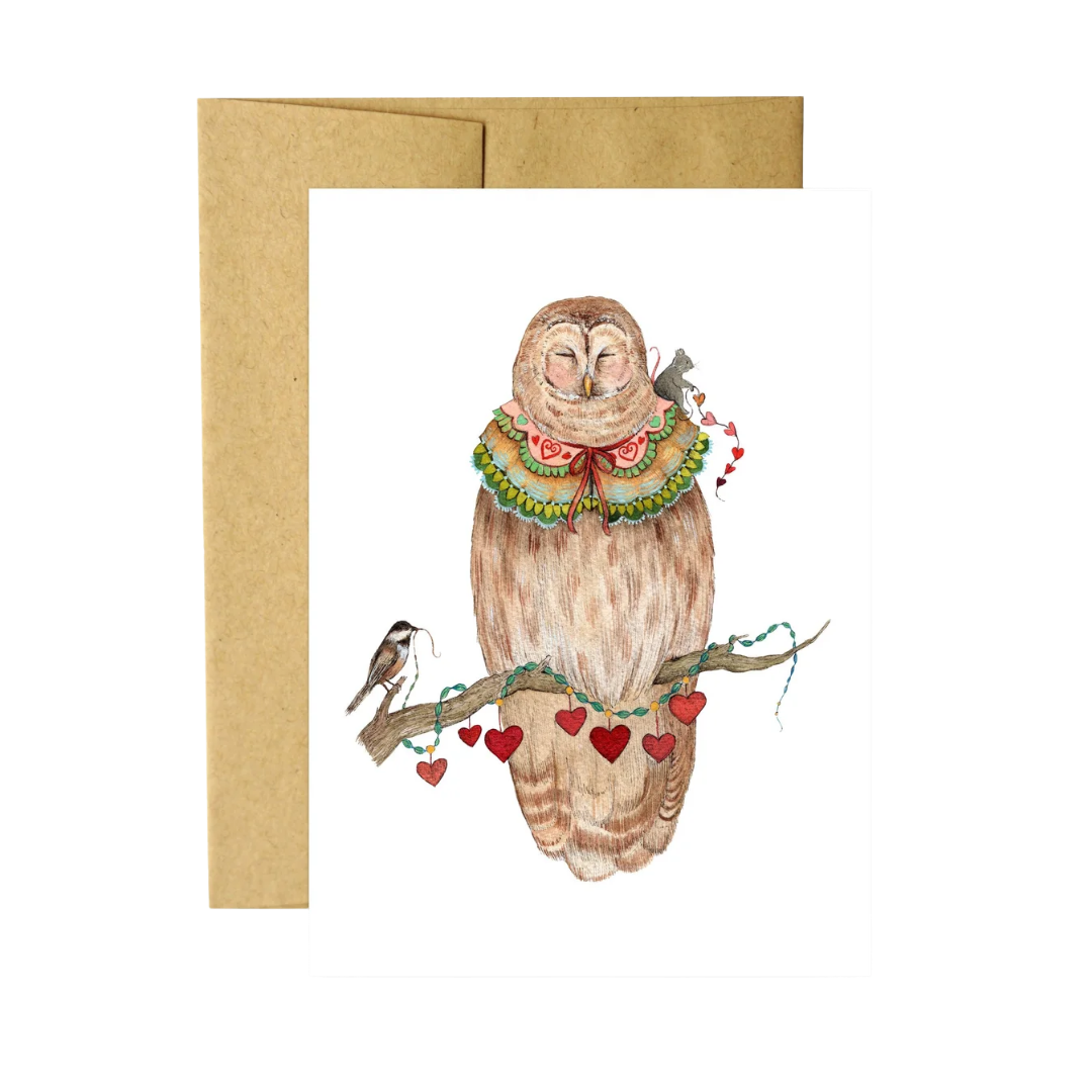 Love is a Hoot Greeting Card