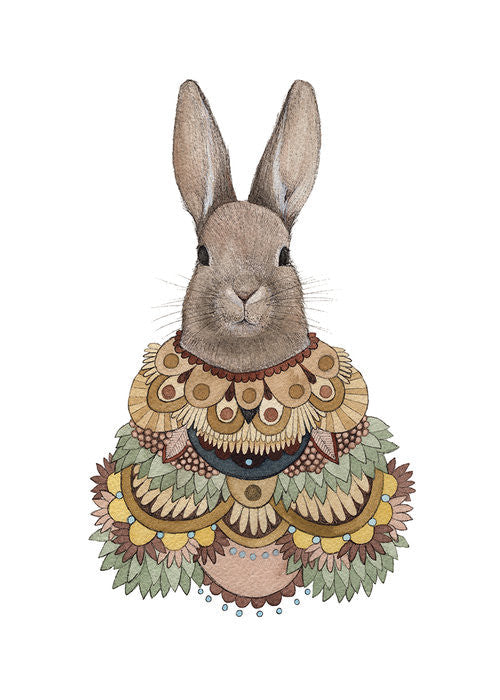 Collector: The Rabbit - Art Print