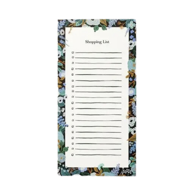 Garden Party Blue Market Pad