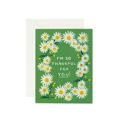 Daisies Thankful for You Card