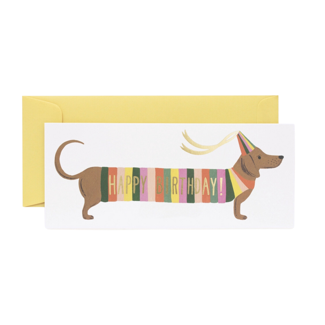 Hot Dog No. 10 Card