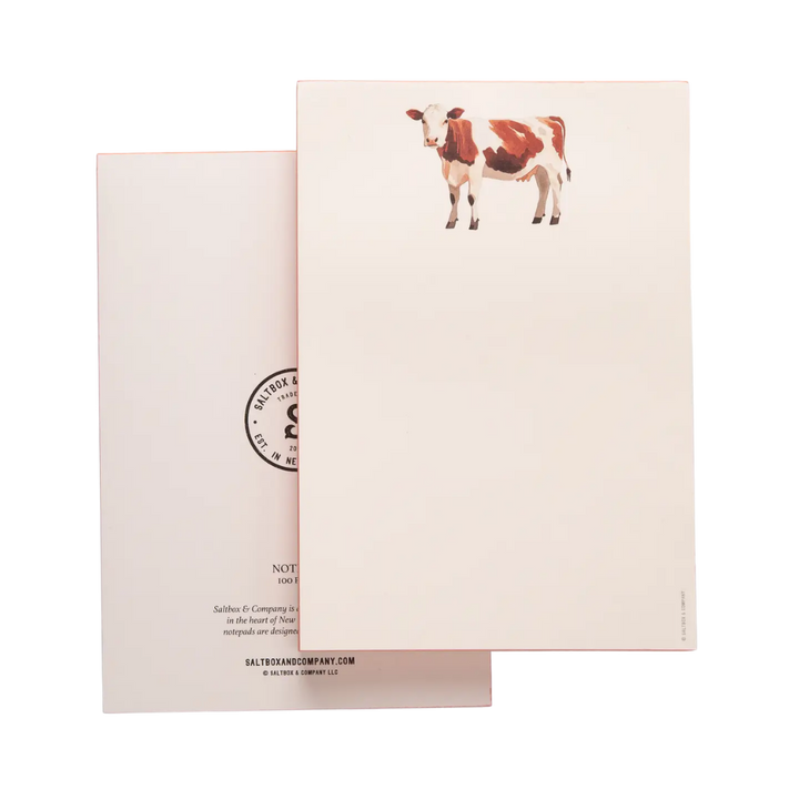 Buttercup the Cow notepad