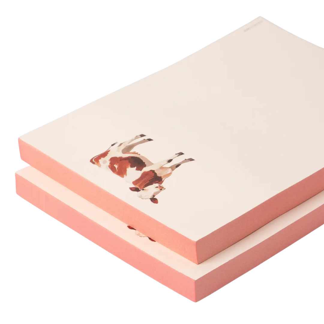 Buttercup the Cow notepad