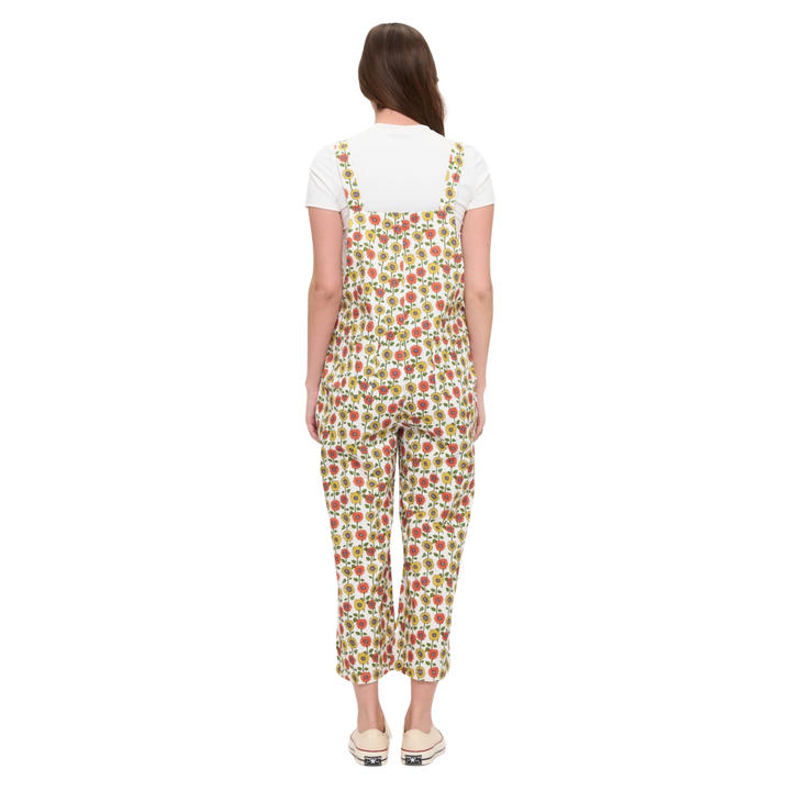 Colorful Sunflower Field Overalls