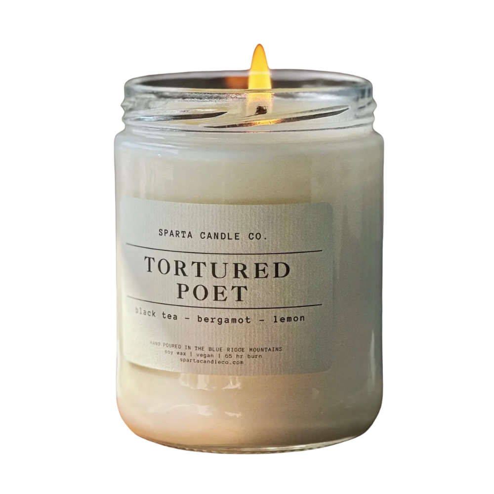 "Tortured Poet" Candle