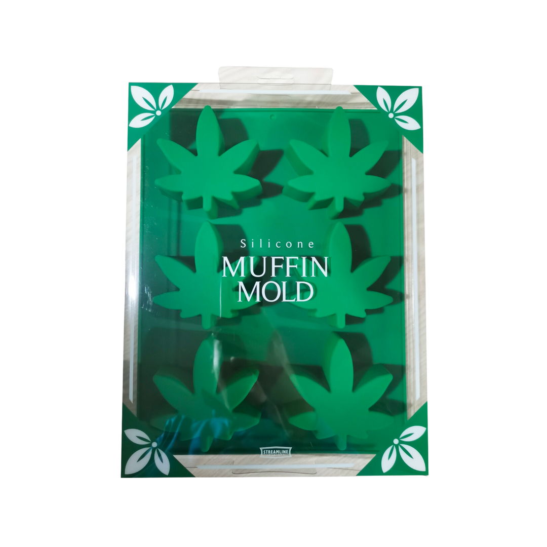 Pot Leaf Muffin and Cupcake Mold